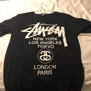 Black Stussy T-Shirt